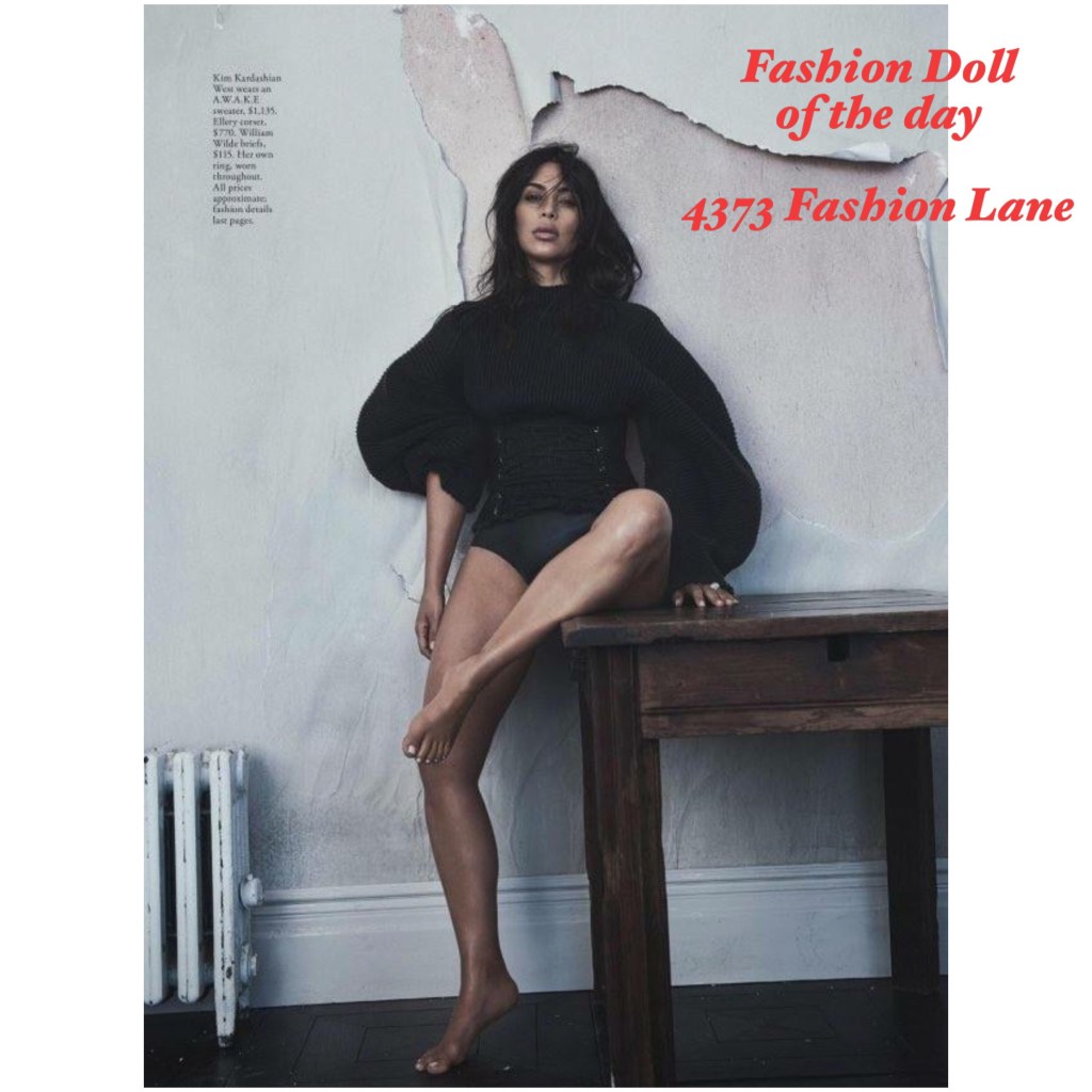 Fashion Doll of the Day: Kim K💝&nbsp;#Fdotd💋💋😻😻