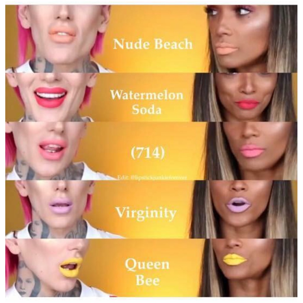 New colors from Jeffreestar Cosmetics 