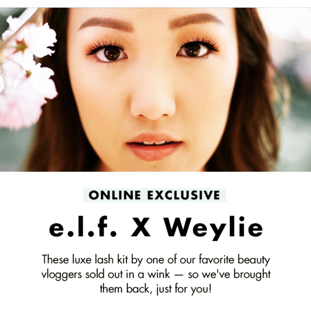 ELFXWEYLIE COLLAB IS&nbsp;BACK💕