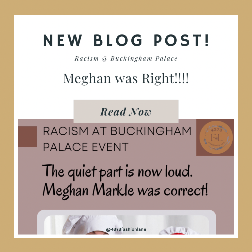 Racism @ Buckingham Palace: Prince William’s Godmother shows her racist painted tea spoon to Director of Women’s Abuse&nbsp;Organization